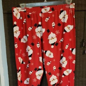 Santa leggings